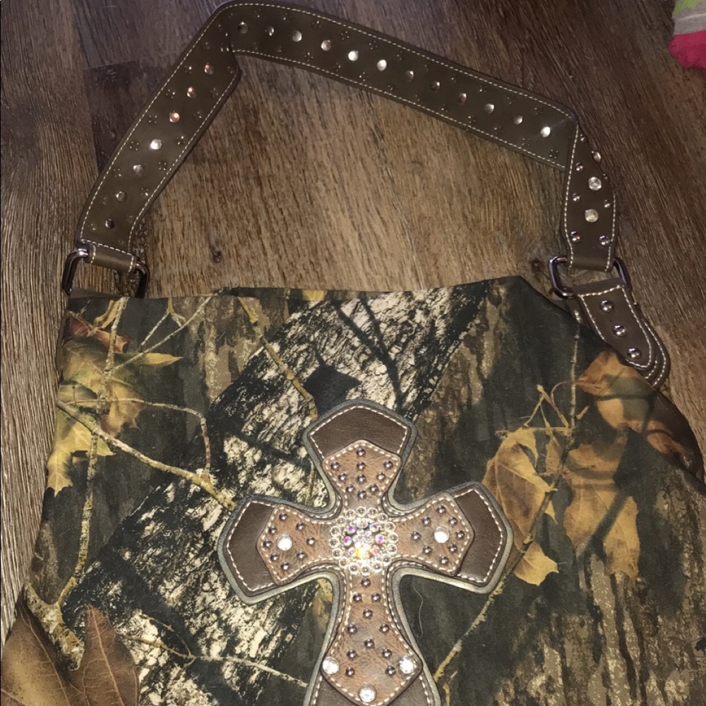 Camouflage purse
